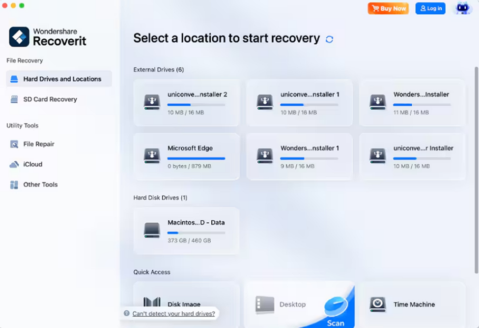 select location on mac