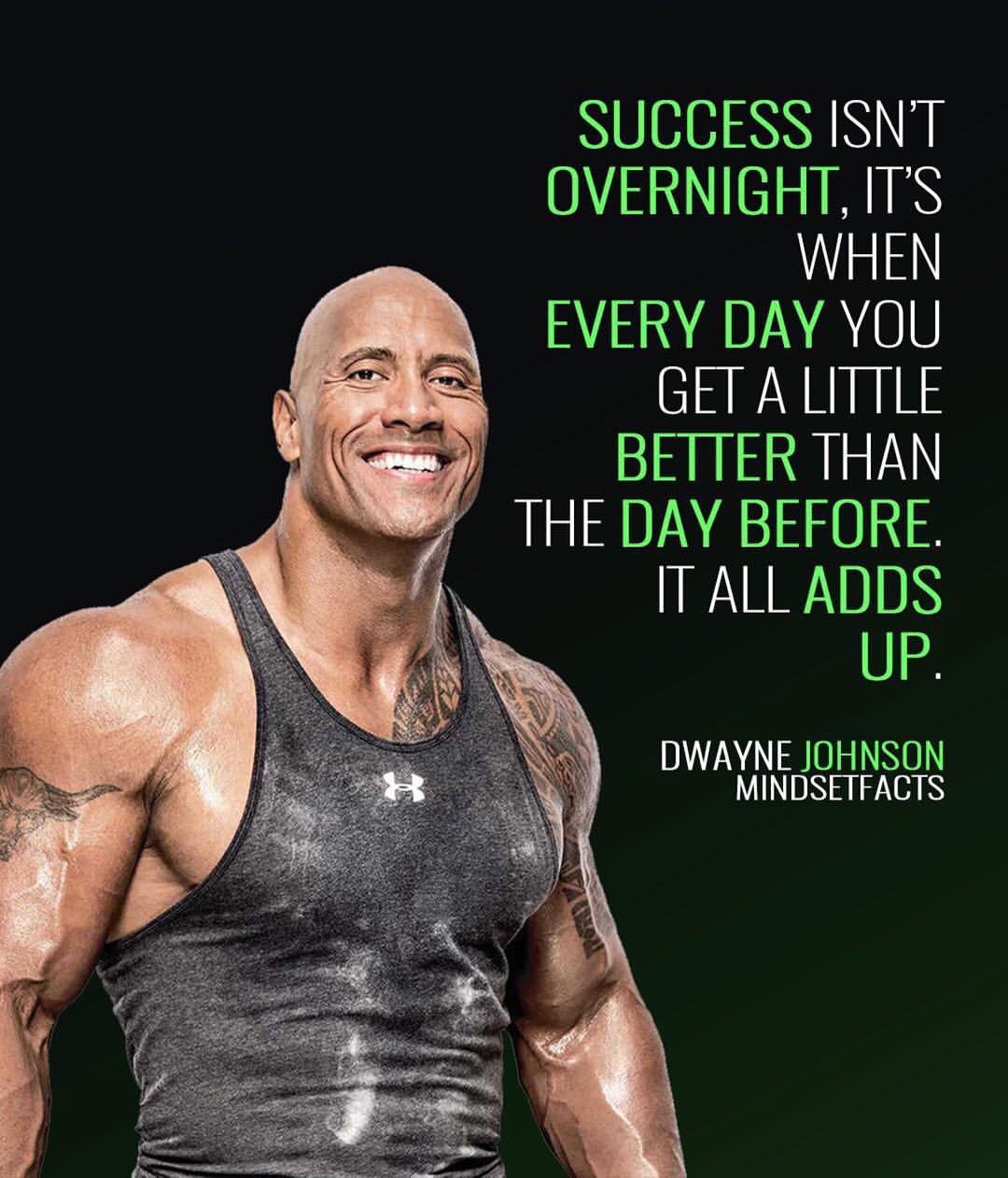 Dwayne Johnson Mindset Facts