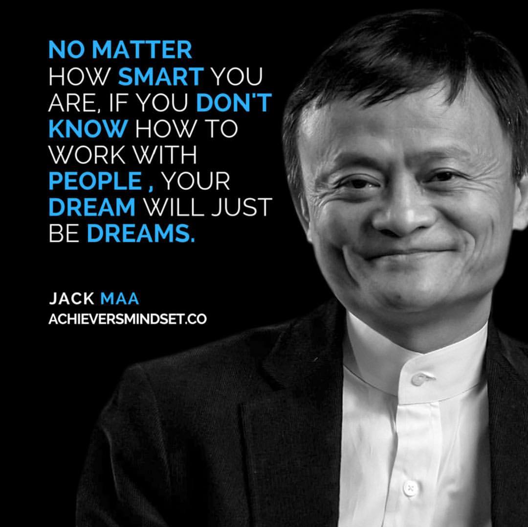 Jack Ma Quotes About People
