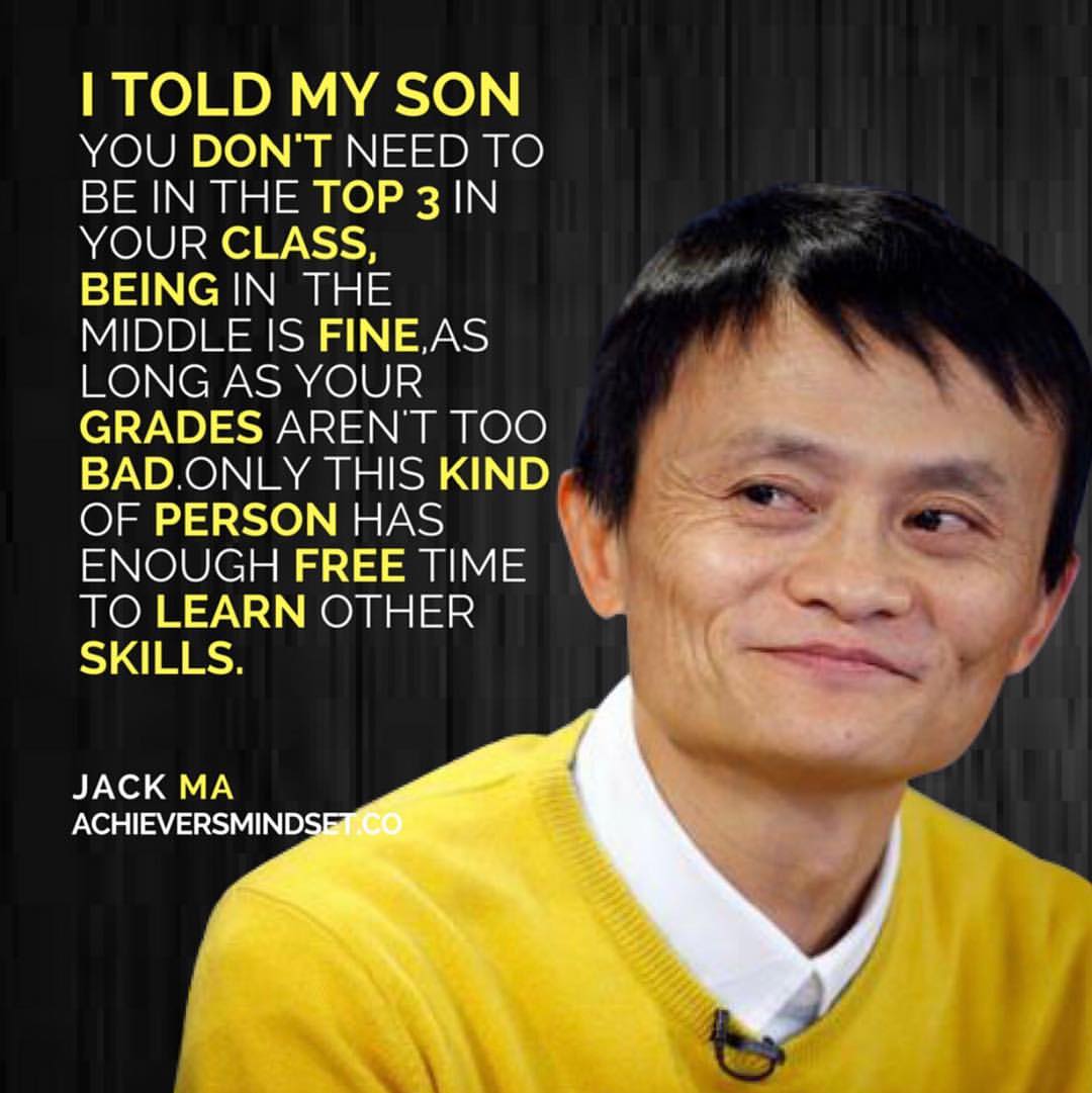 Jack Ma Achievers Mind Set