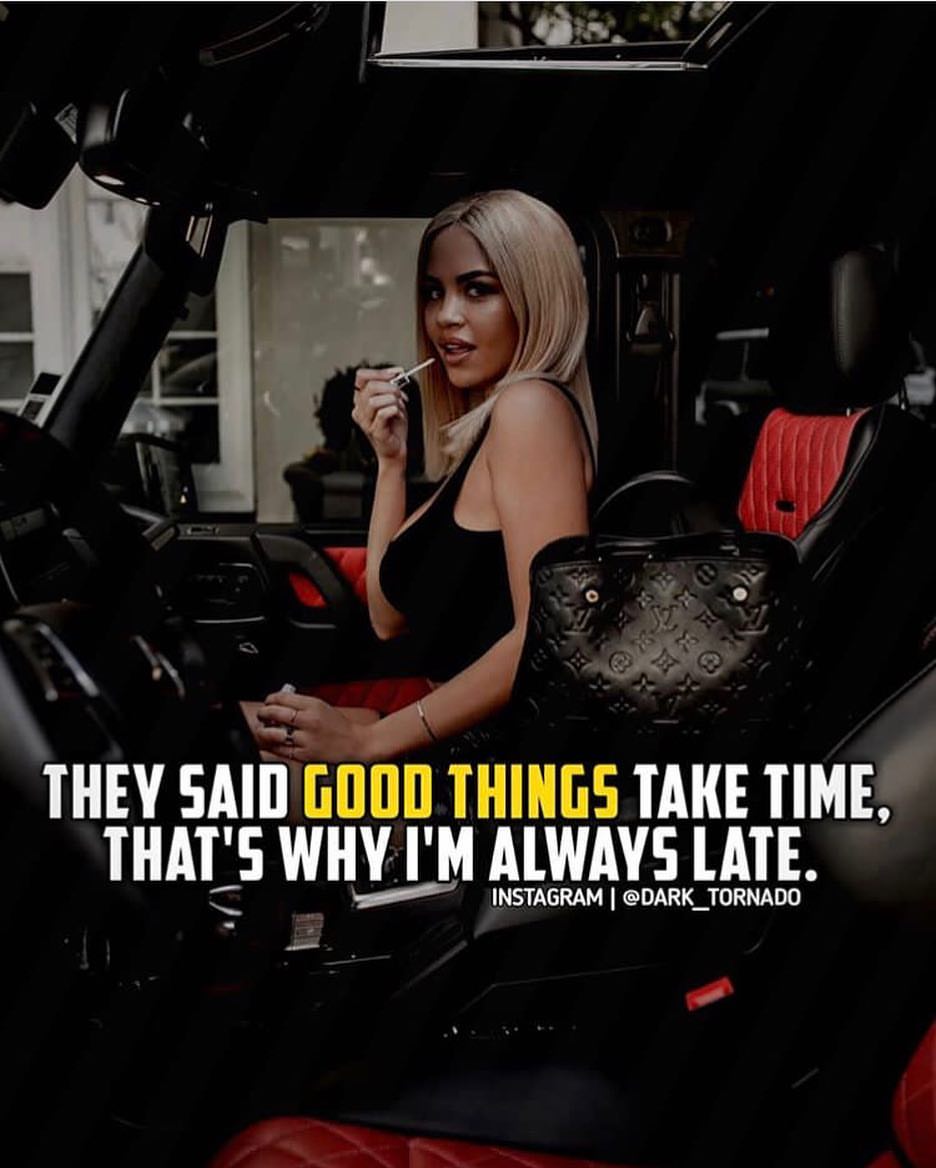 Always Late Quote