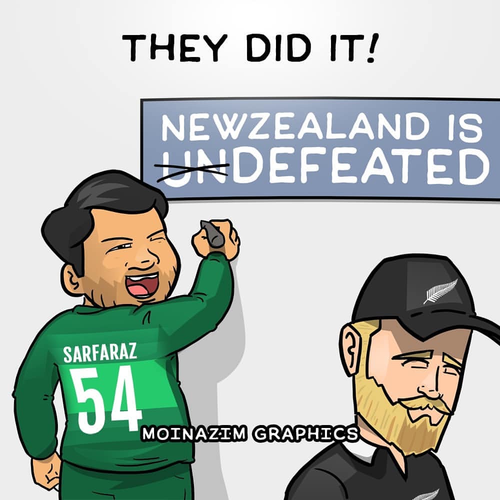Newzealand Pakistan Comic