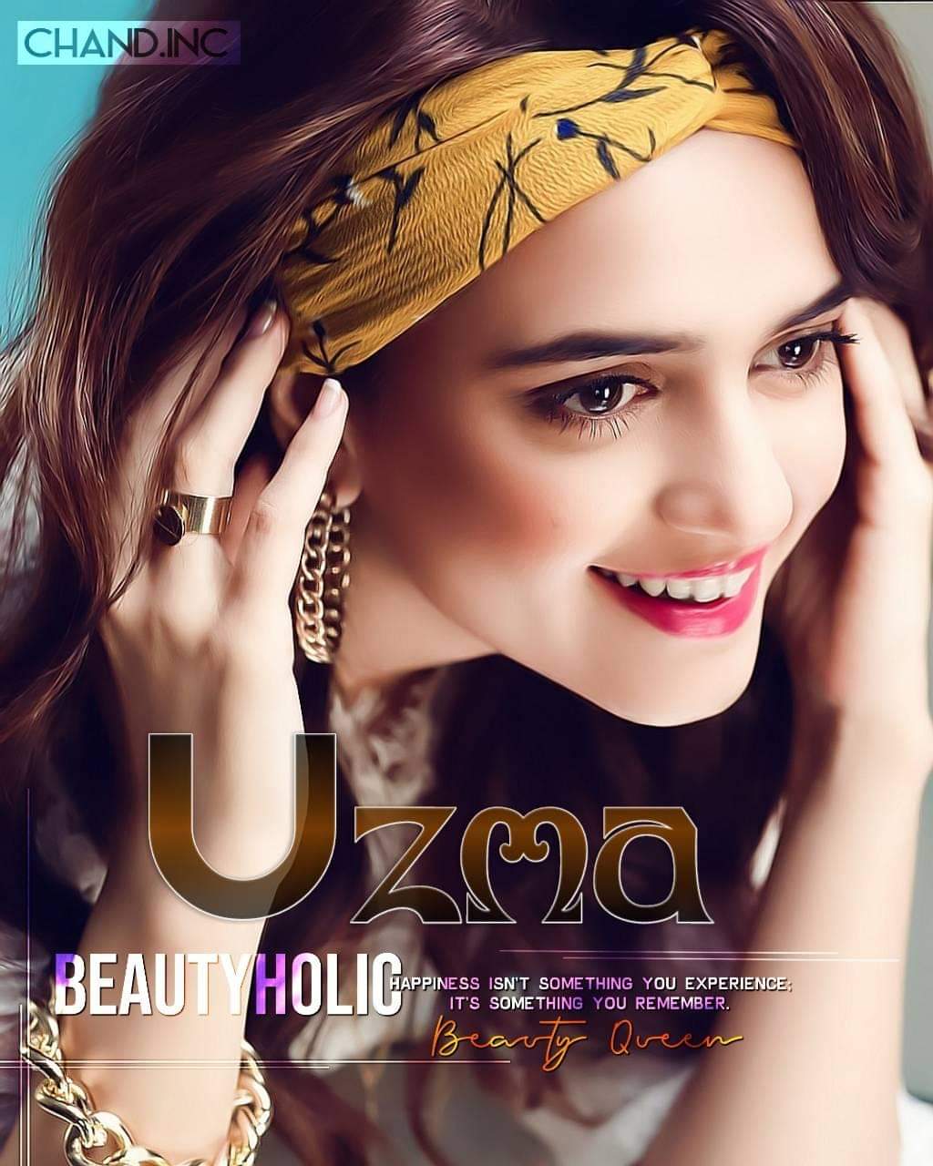 Hair Band Girl Dp With Name Uzma Hair Band Girl Dp With Name Uzma