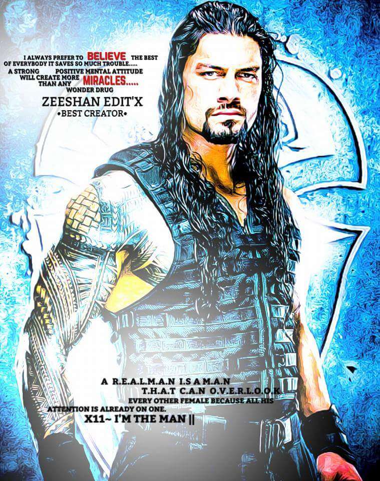 WWE Wrestler Roman Reigns Wallpaper Dp For Social Network