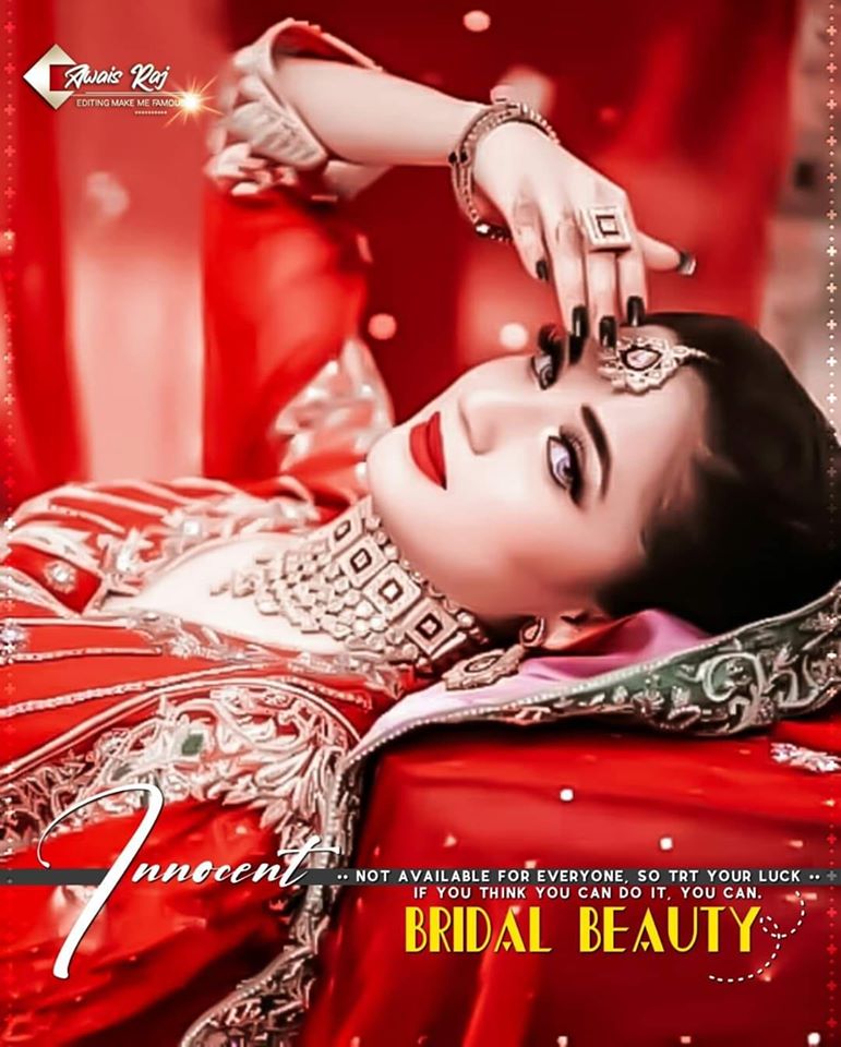 Bridal Beauty In Red Dress