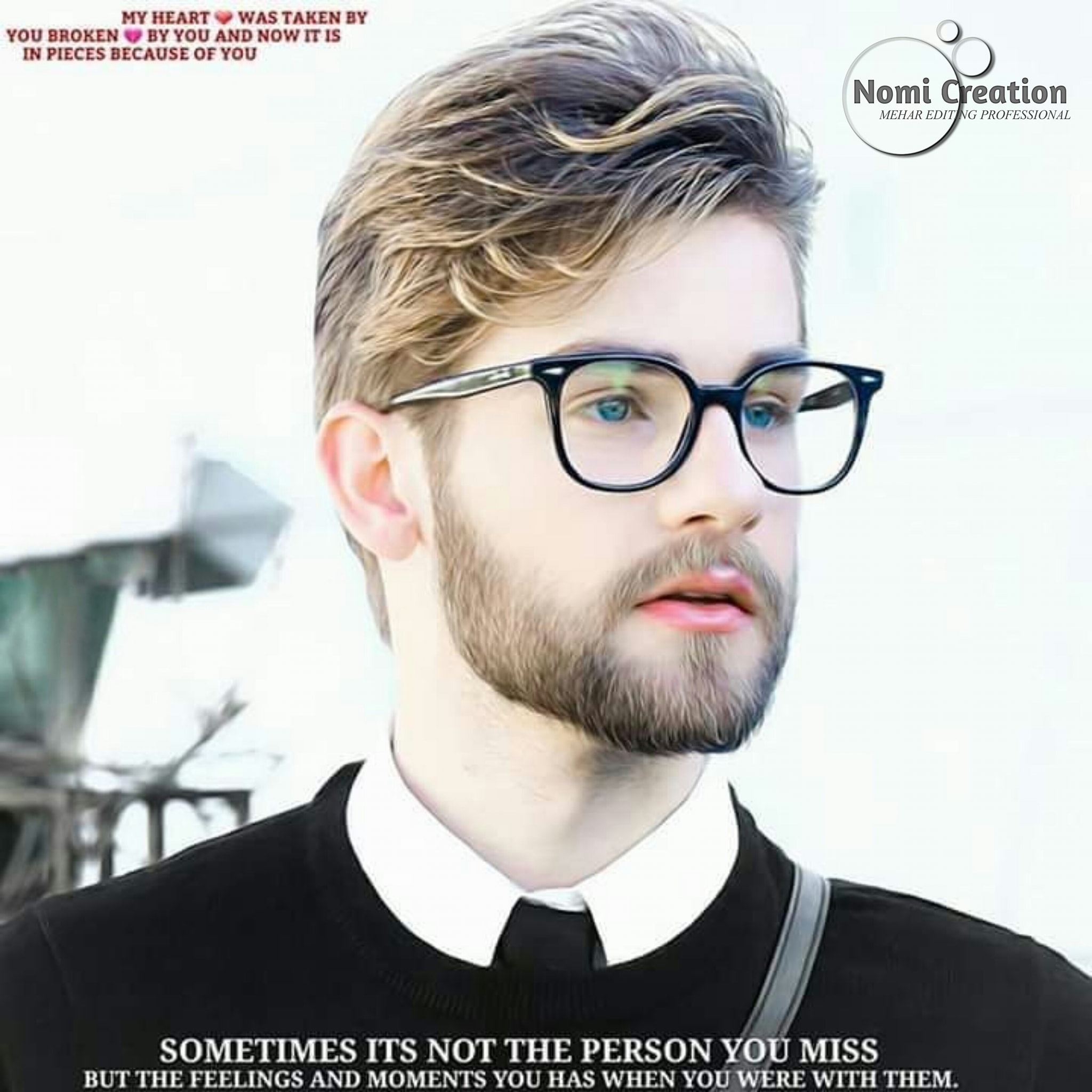 Guy With Glasses Wallpaper