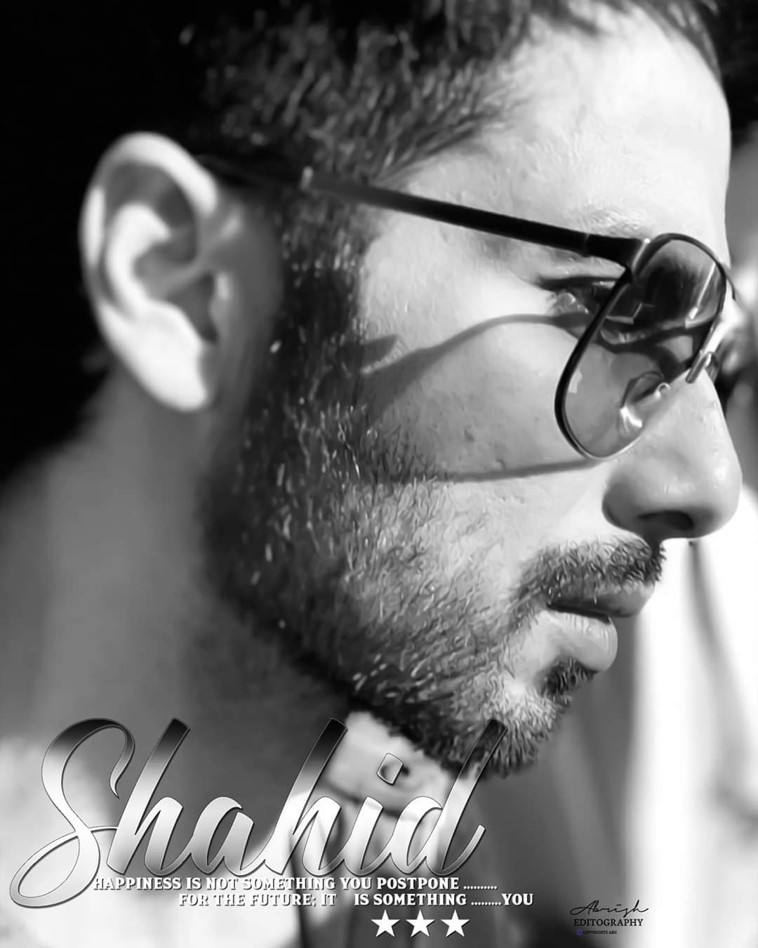 Shahid Kapoor Black And White Wallpaper Shahid Kapoor Black And White Wallpaper