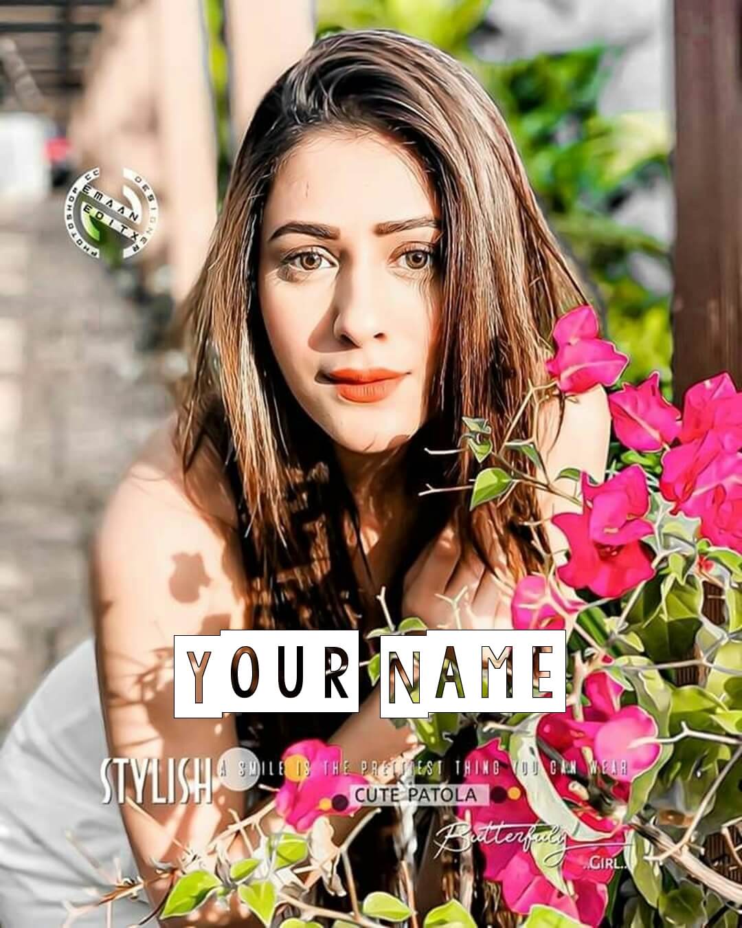 Bollywood Actress Hiba Nawab Name Wallpaper Bollywood Actress Hiba Nawab Name Wallpaper