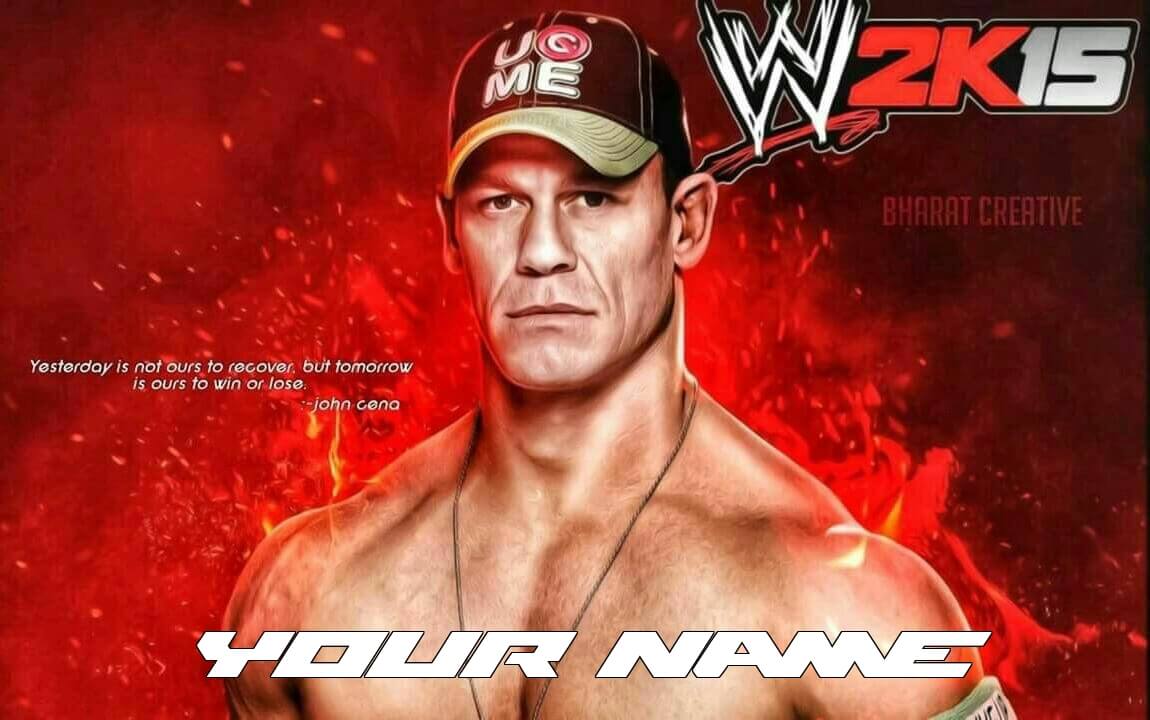 Write Name On Wwe Star John Cena Hd Wallpaper Write Name On Wwe Star John Cena Hd Wallpaper