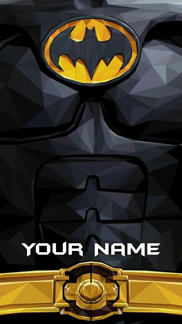 Latest Batman Iphone Wallpaper With Your Own Name