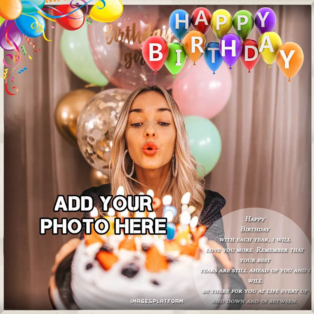 Happy Birthday Cake With Photo Upload Online Editor Happy Birthday Cake With Photo Upload Online Editor