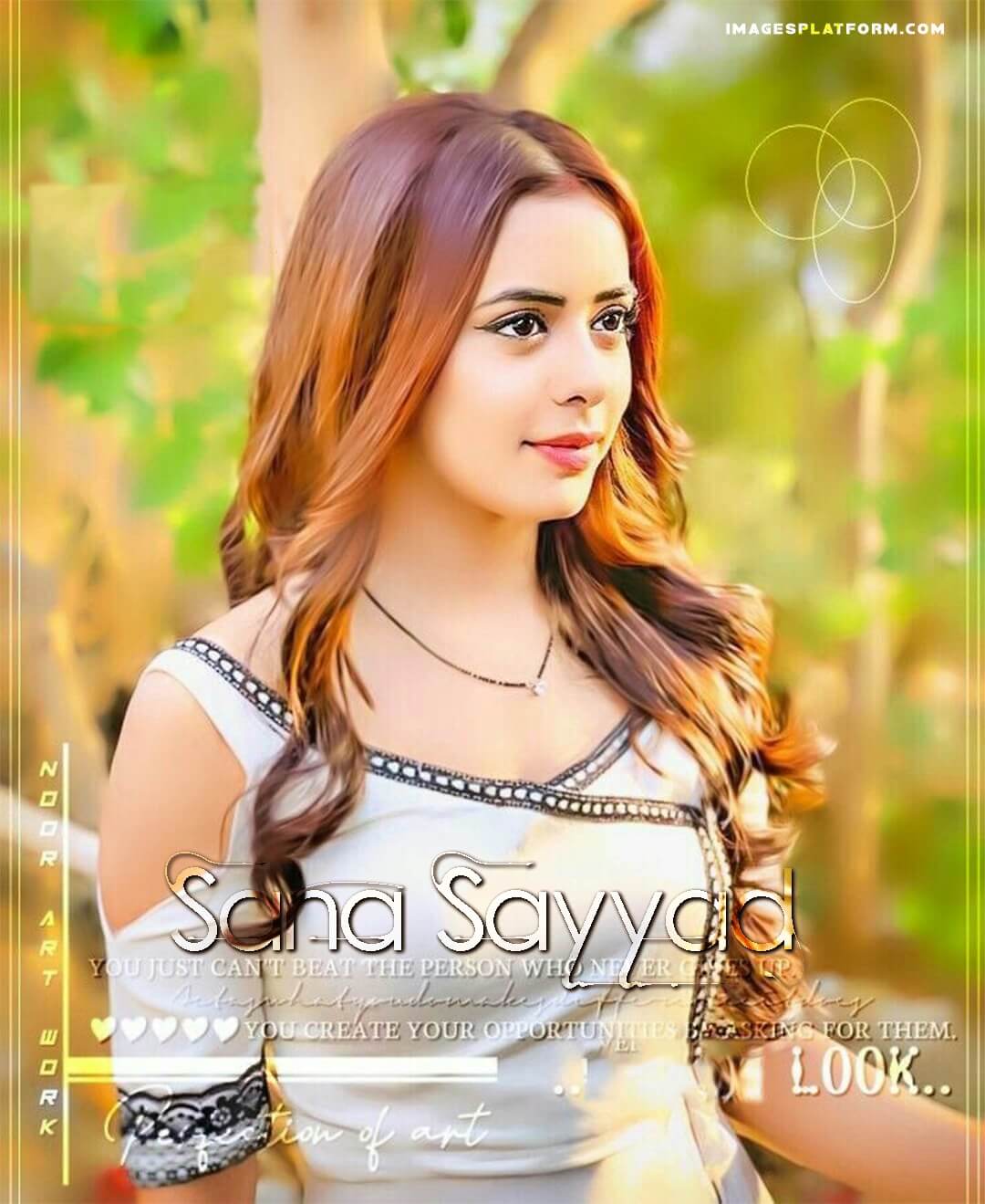 Indian Actress Sana Sayyad Name Wallpaper And Dp Indian Actress Sana Sayyad Name Wallpaper And Dp
