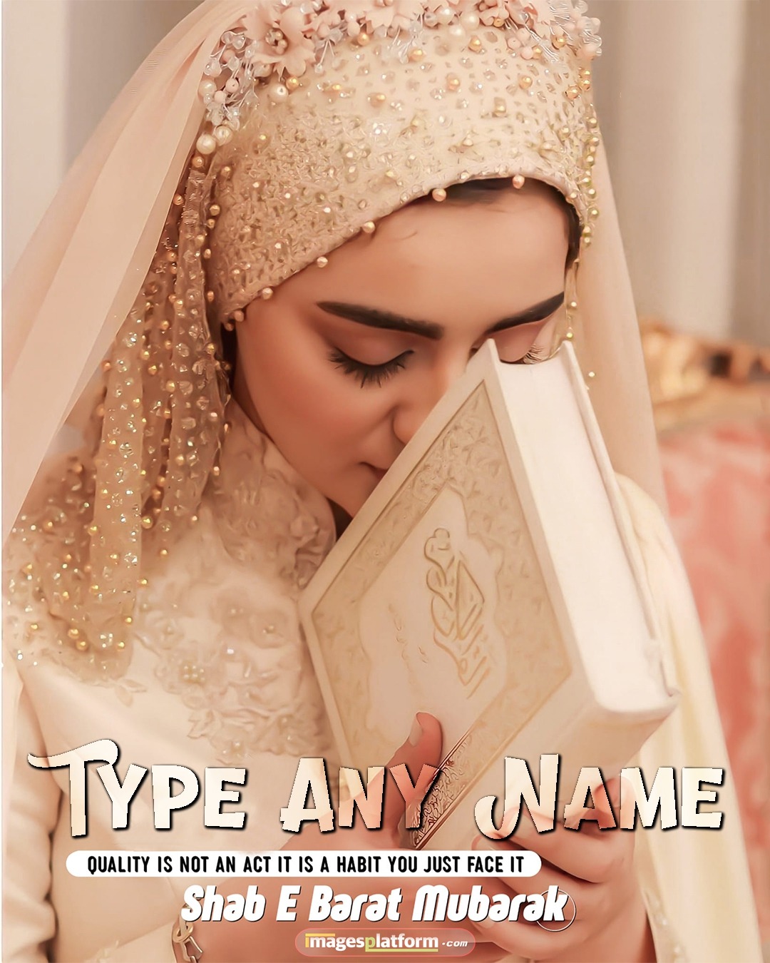 Shab E Barat Mubarak Girl Dp For Whatsapp