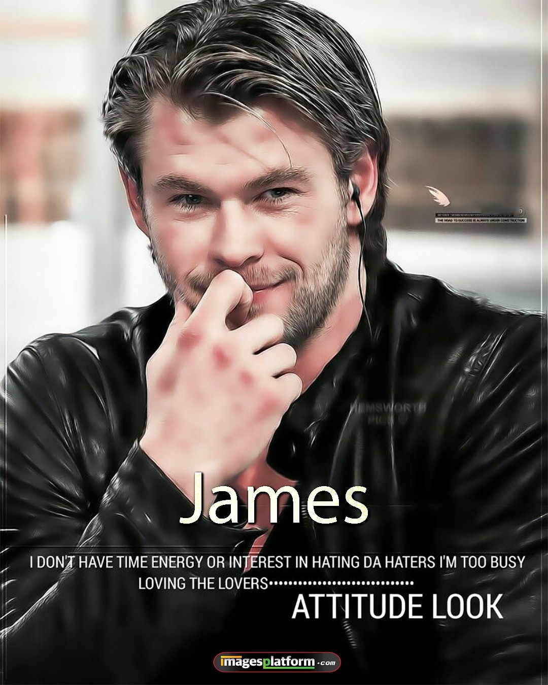 Chris Hemsworth Attitude Look Wallpaper
