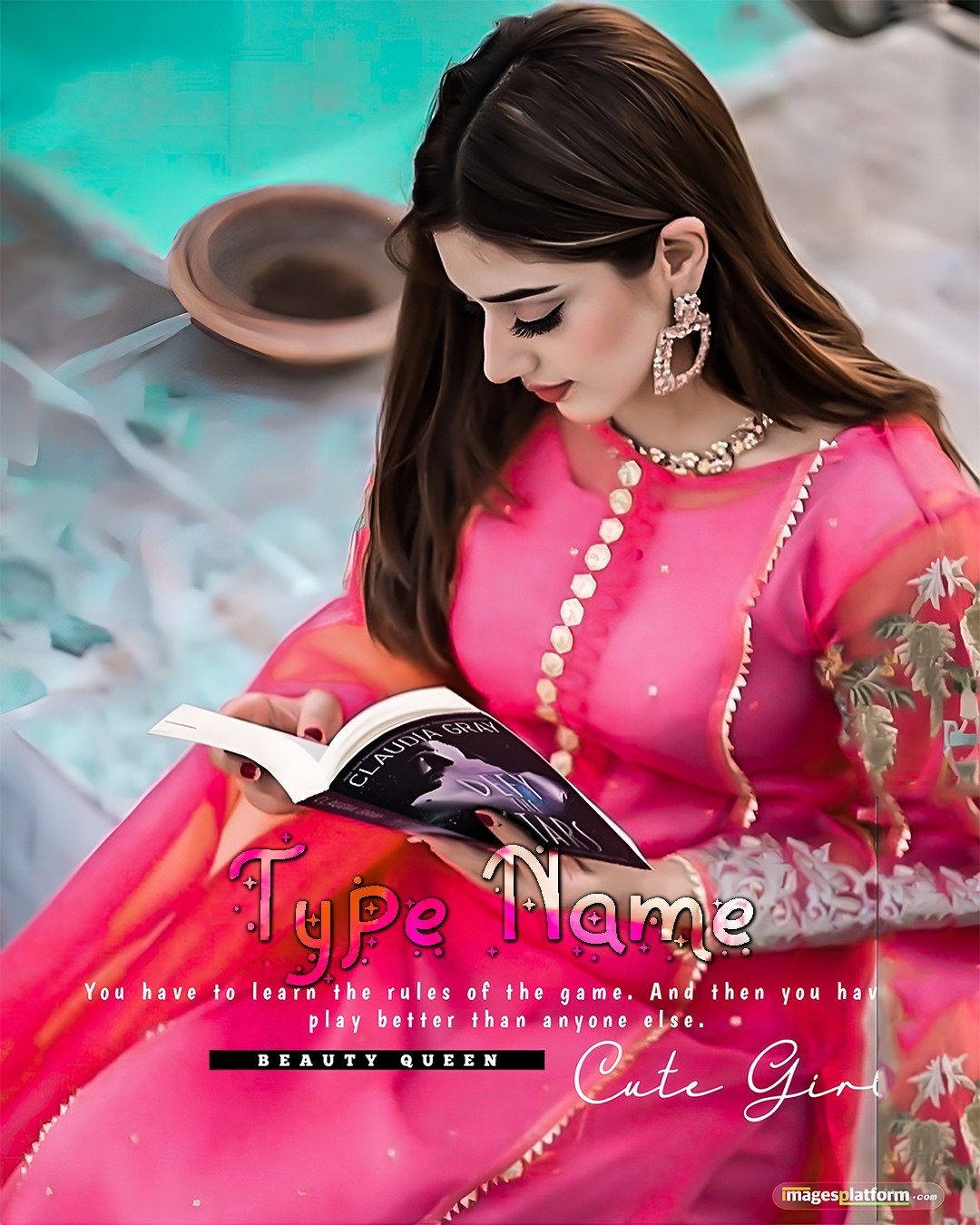 Jannat Mirza New Shoot In Pink Dress Design